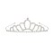 Beistle Pack of 6 Silver Rhinestone Royalty Adult Princess Tiaras